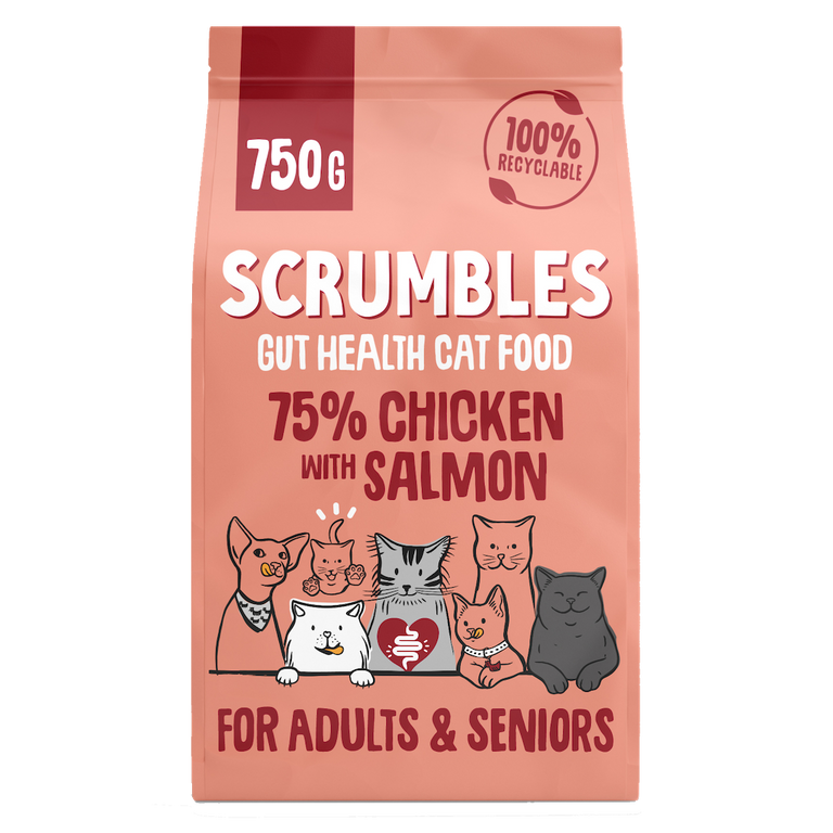 Chicken & Salmon Dry Cat Food