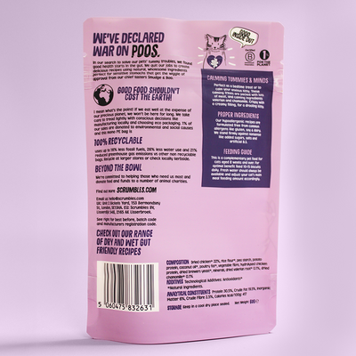 Calming Krunchies Cat Treats Ingredients