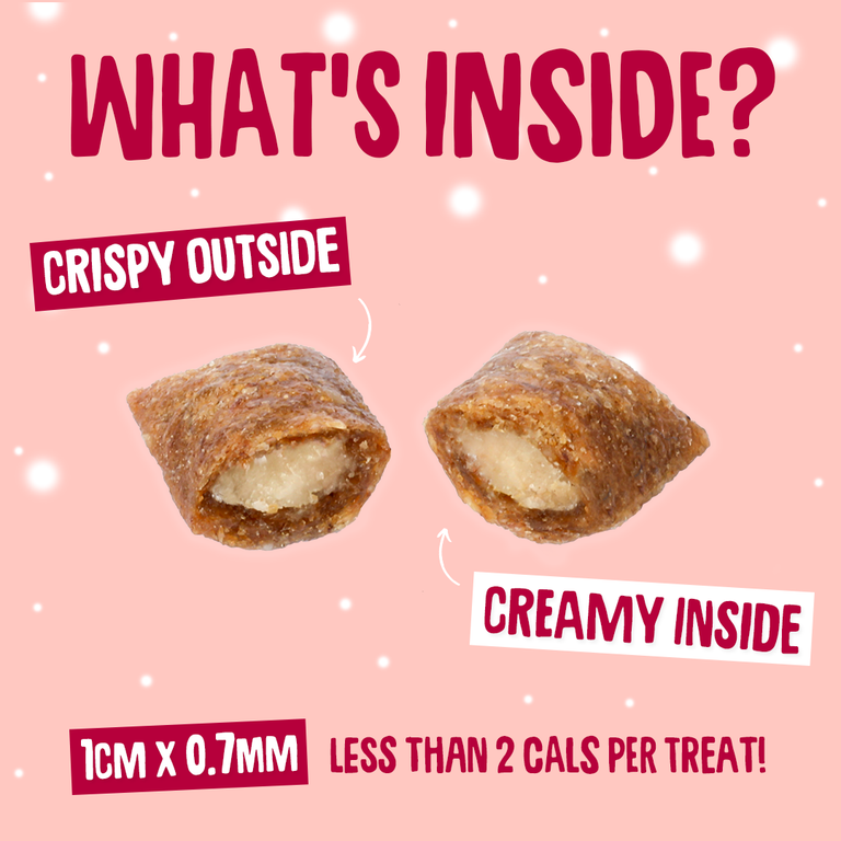 Christmas Turkey Krunchies Cat Treats Size