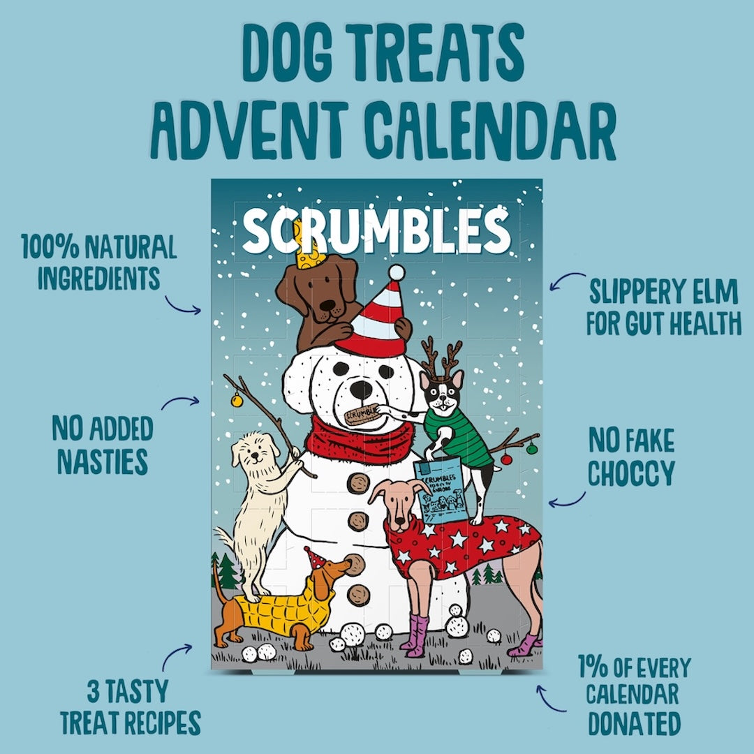 Scrumbles dog advent calendar 2025 info