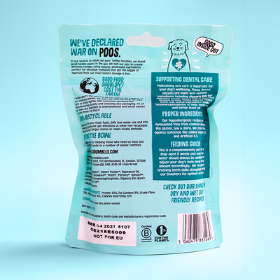 Gnashers Dental Dog Treats Ingredients