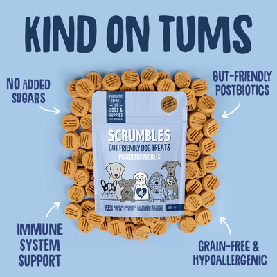 Postbiotic Nibbles Dog Treats Gut Friendly