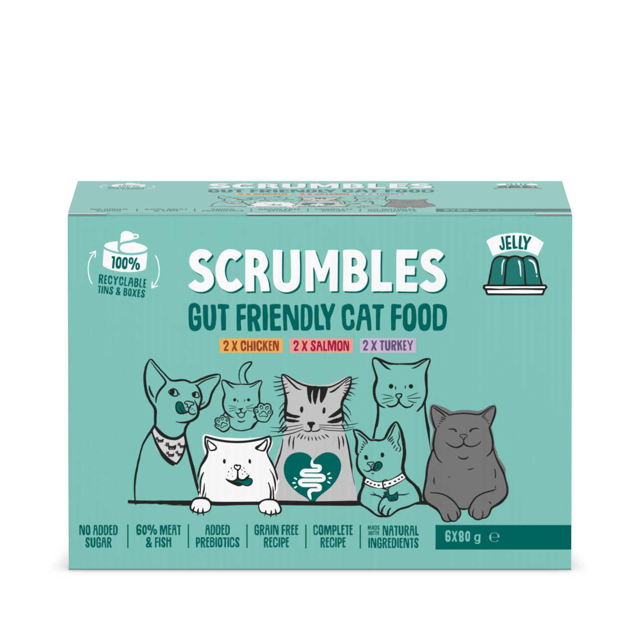 Wet Cat Tins Jelly Selection