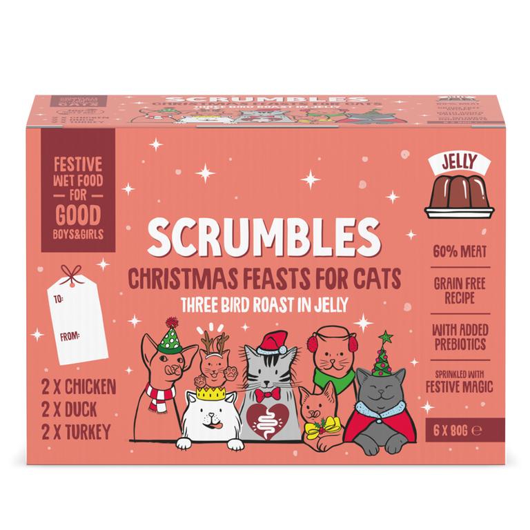 christmas cat food grain free