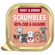 Natvoer voor honden met zalm en kabeljauw 150 g