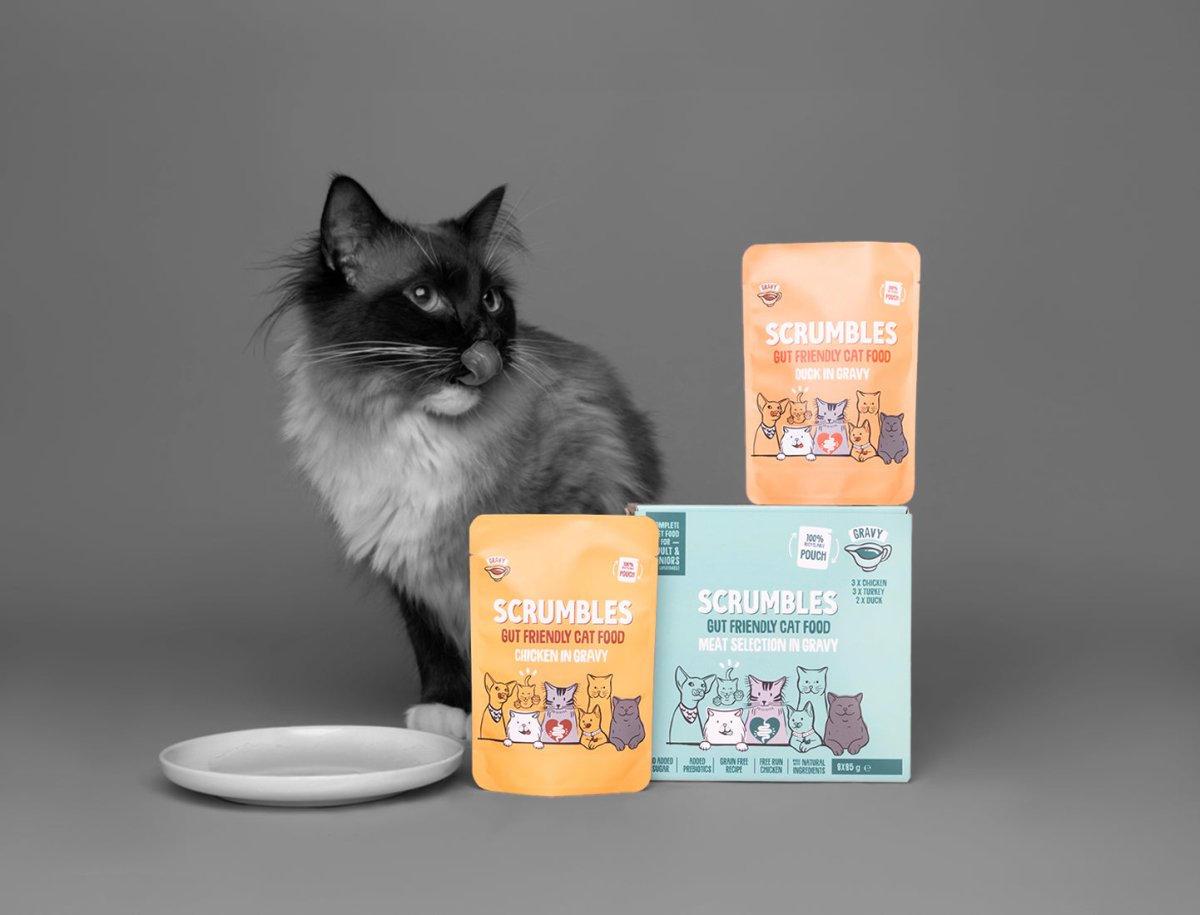 Cat Food Pouched - Scrumbles: Natural Pet Food