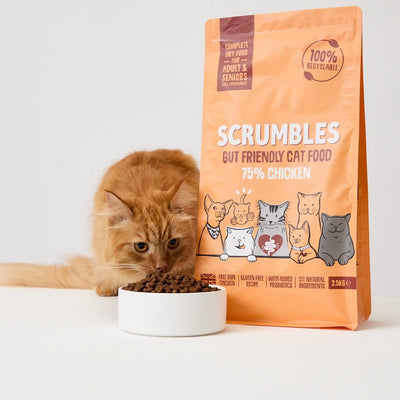 Probiotic Cat Food - Scrumbles: Natural Pet Food