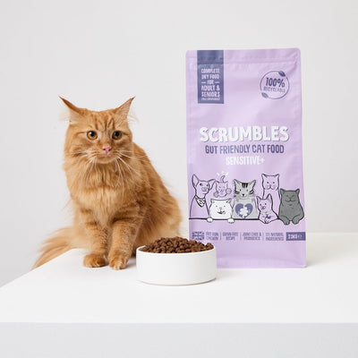 Sensitive Cat Food - Scrumbles: Natural Pet Food