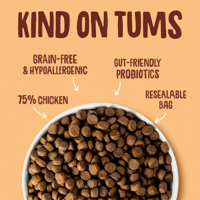 Chicken Dry Cat Food Gut Friendly
