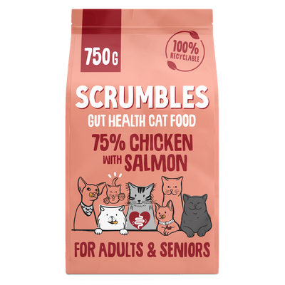 Chicken & Salmon Dry Cat Food