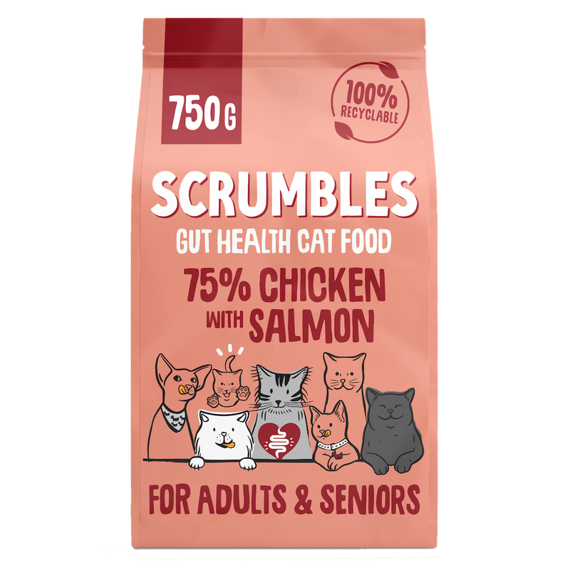 Chicken & Salmon Dry Cat Food