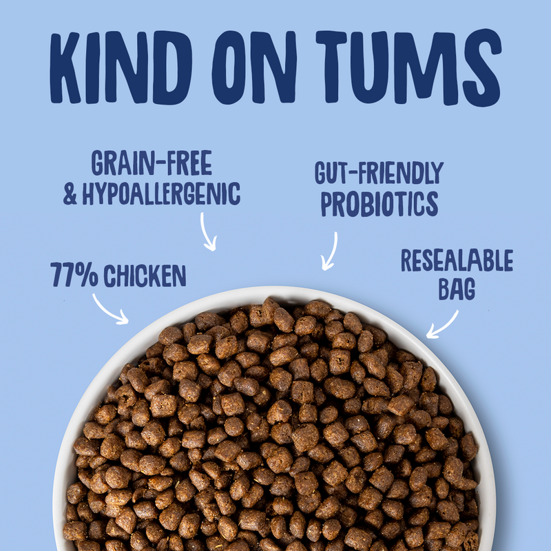 Kittens & Queens Dry Cat Food Gut Friendly