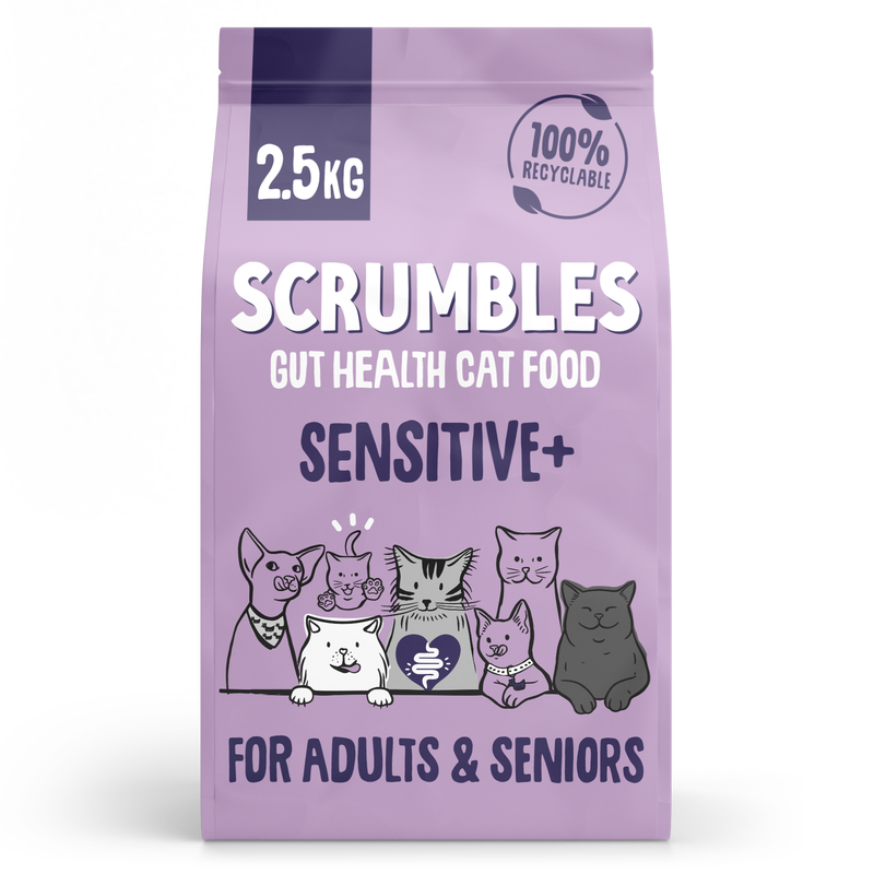 senitive dry cat food
