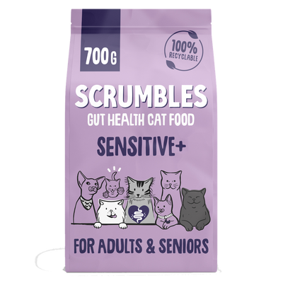 Sensitive+ Dry Cat Food