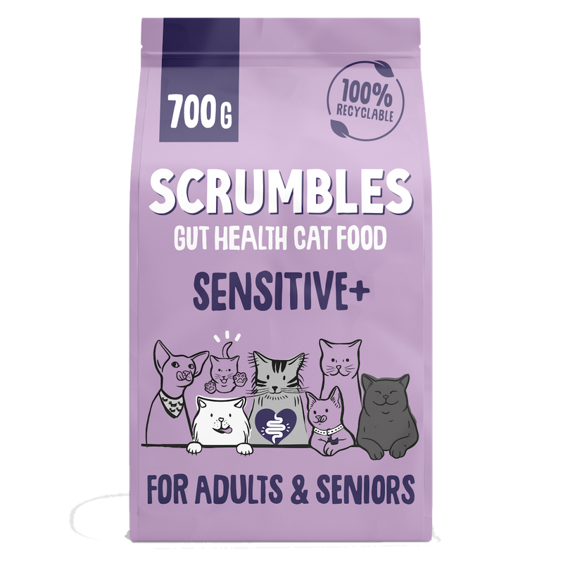 Sensitive+ Dry Cat Food