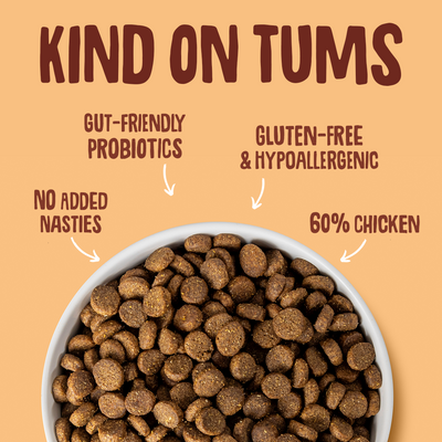 Chicken Dry Dog Food Gut Friendly