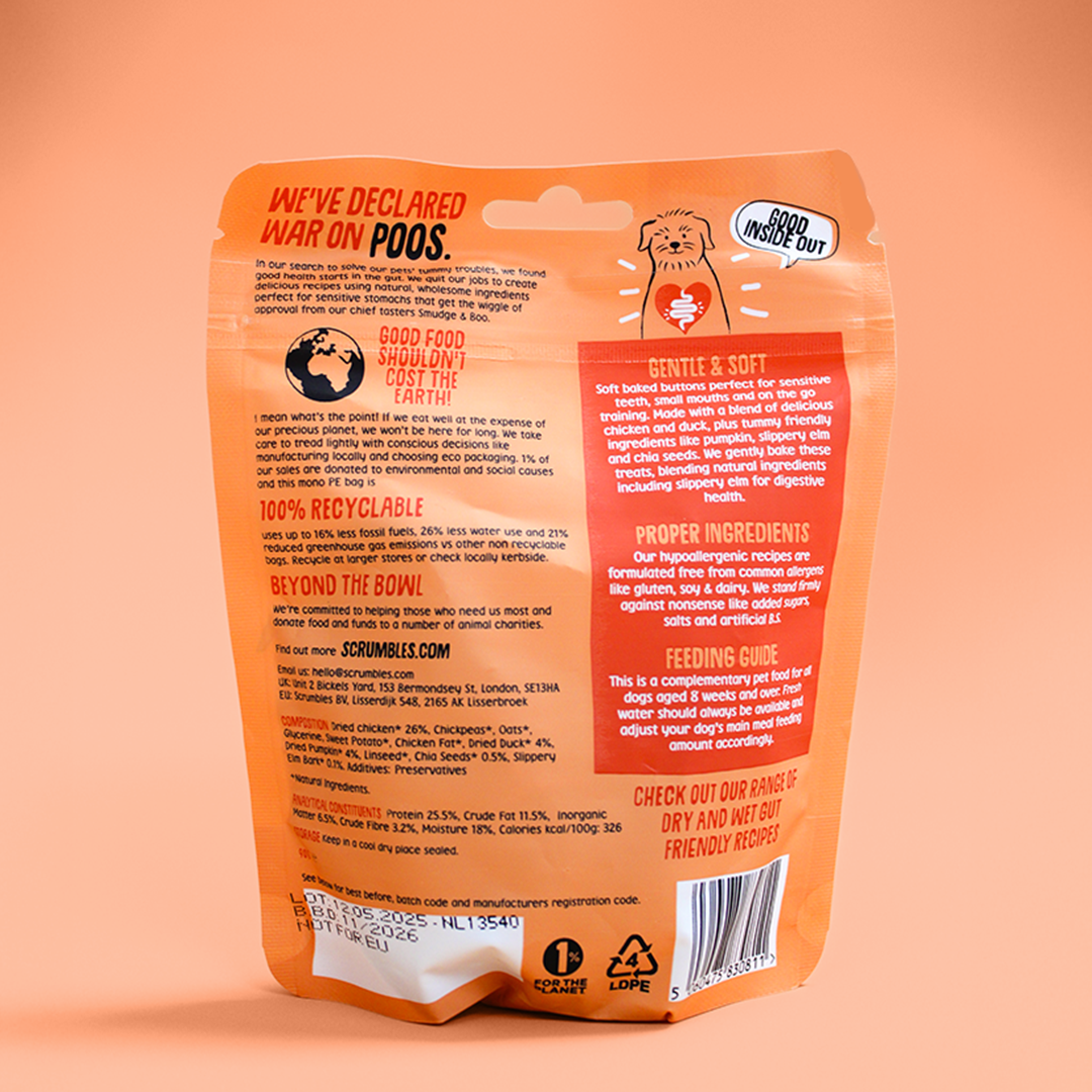 Chicken & Duck Softies Dog Treats Ingredients