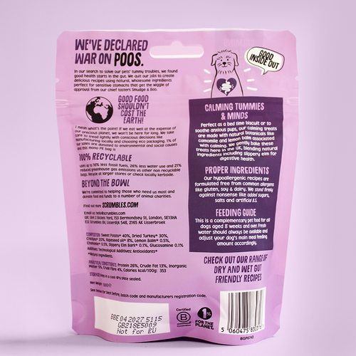 Calming Turkey Nibbles Dog Treats