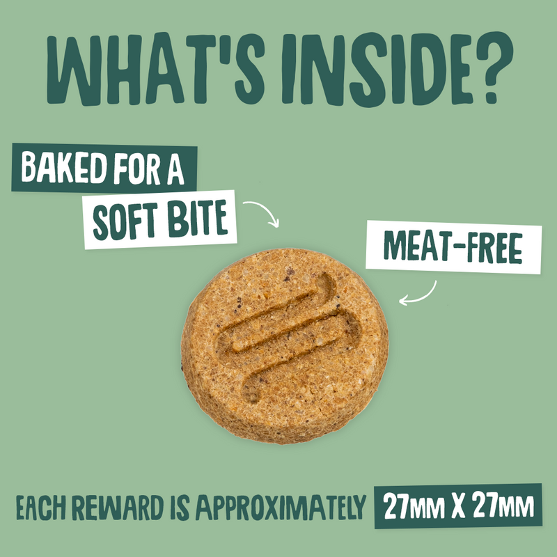 Veggie Softies Dog Treats Size