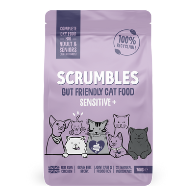 Sensitive+ Dry Cat Food