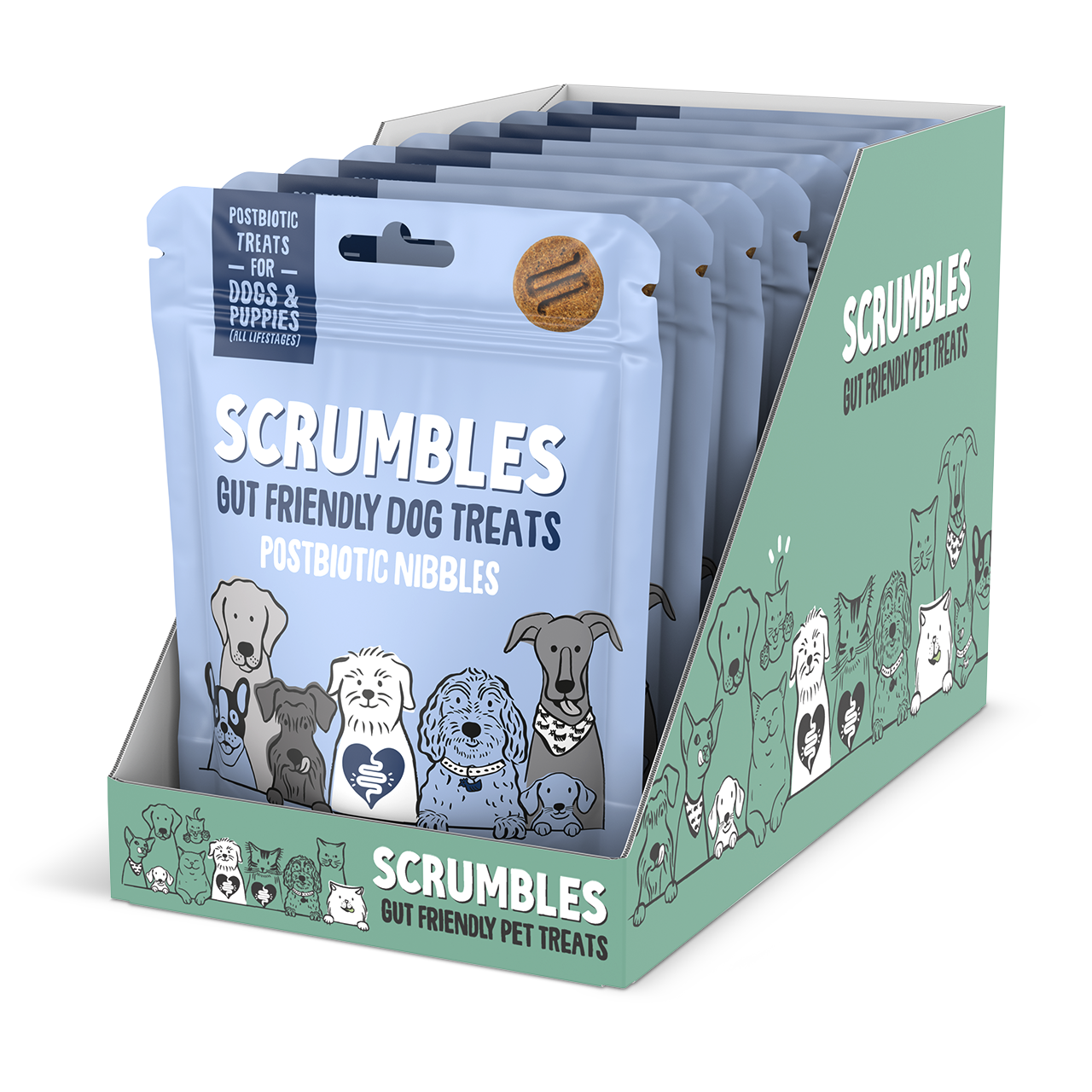 Postbiotic Nibbles Dog Treats