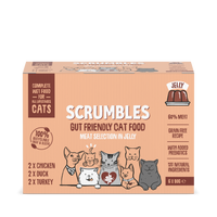 scrumbles-jelly-cat-food-classic-meat-poultry-chicken-duck-turkey-selection-box-grain-free-high-protein-hypoallergenic-tin-6x80g