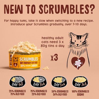 Wet Cat Tins Shredded Poultry in Broth Feeding