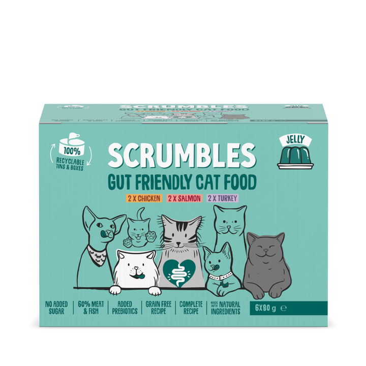 Poultry And Fish in Jelly Wet Cat Food Tins