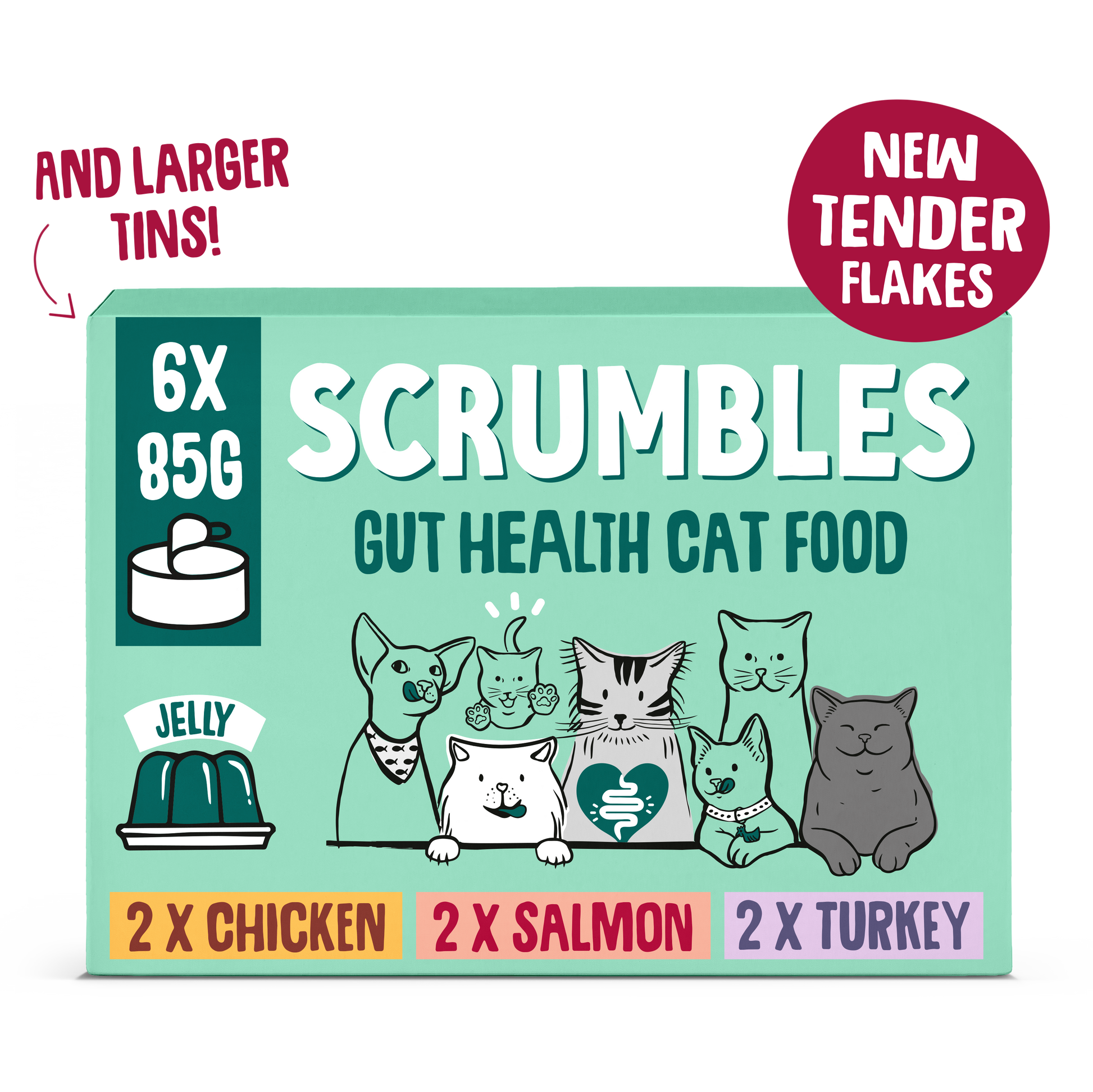 Wet Cat Tins Jelly Selection