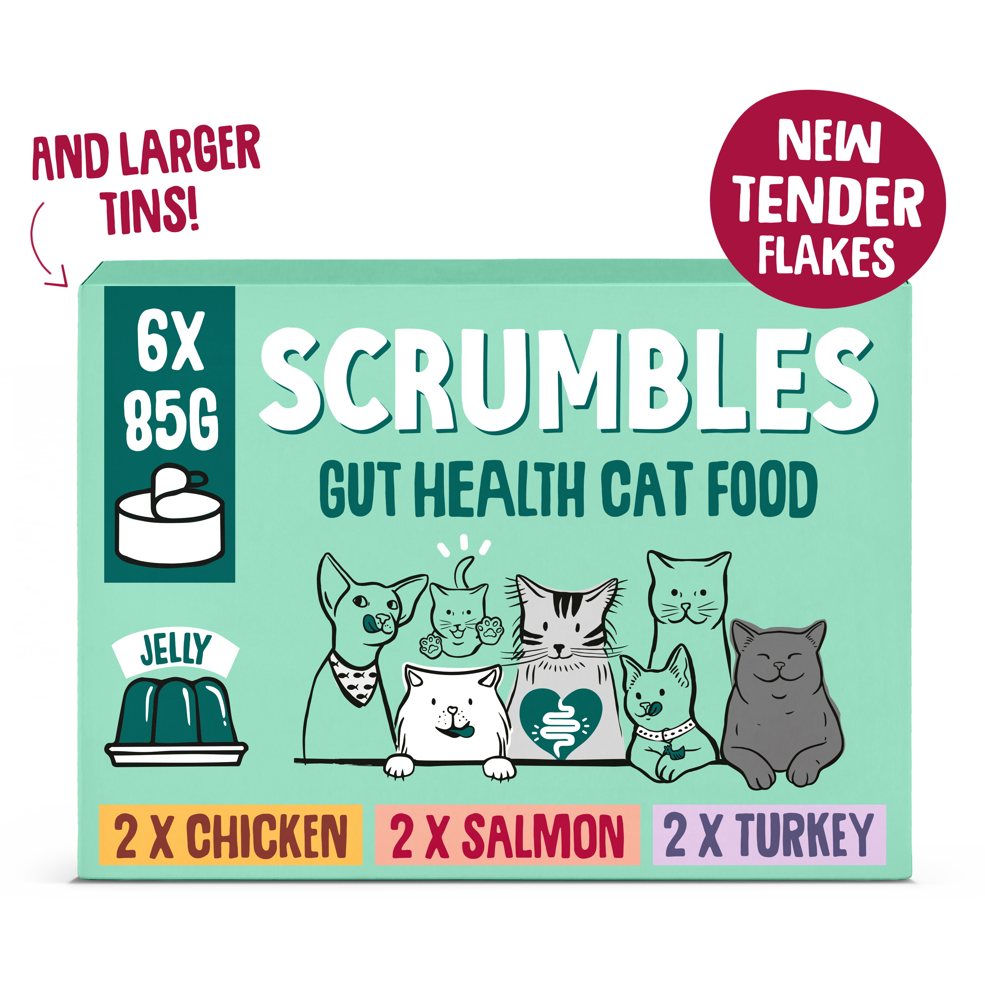 Wet Cat Tins Jelly Selection