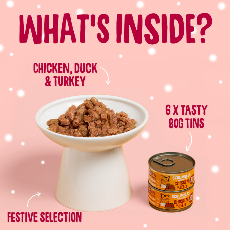 christmas cat food grain free