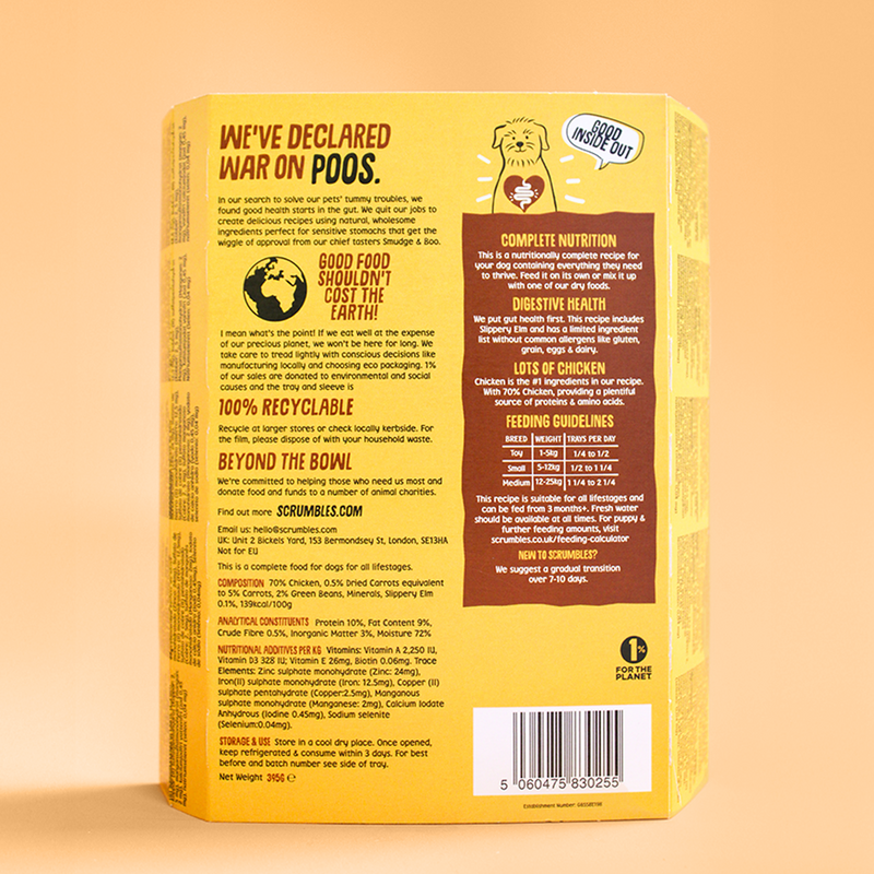 Chicken Wet Dog Food Ingredients