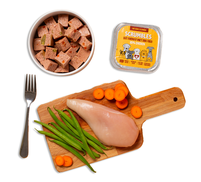 chicken wet dog food