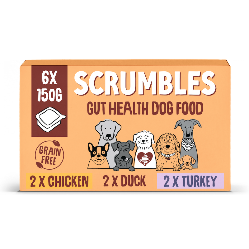 Wet dog food variety pack 150g