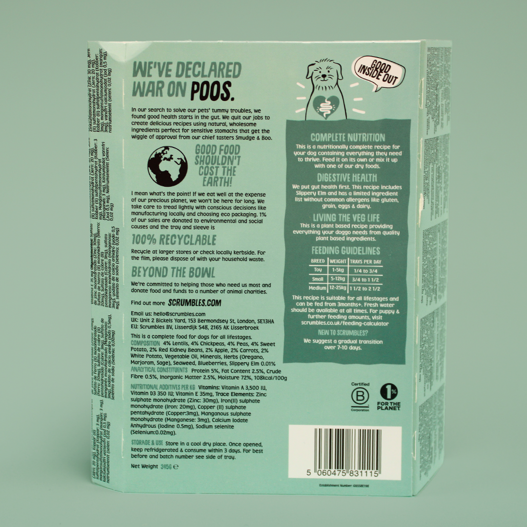 Veggie Medley Wet Dog Food Ingredients