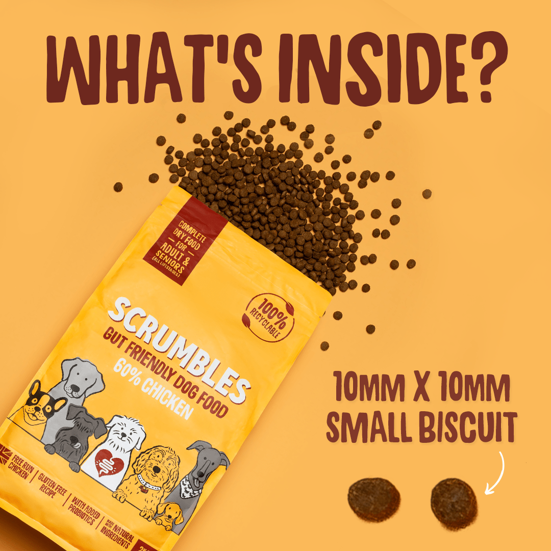 Chicken Dry Dog Food Size