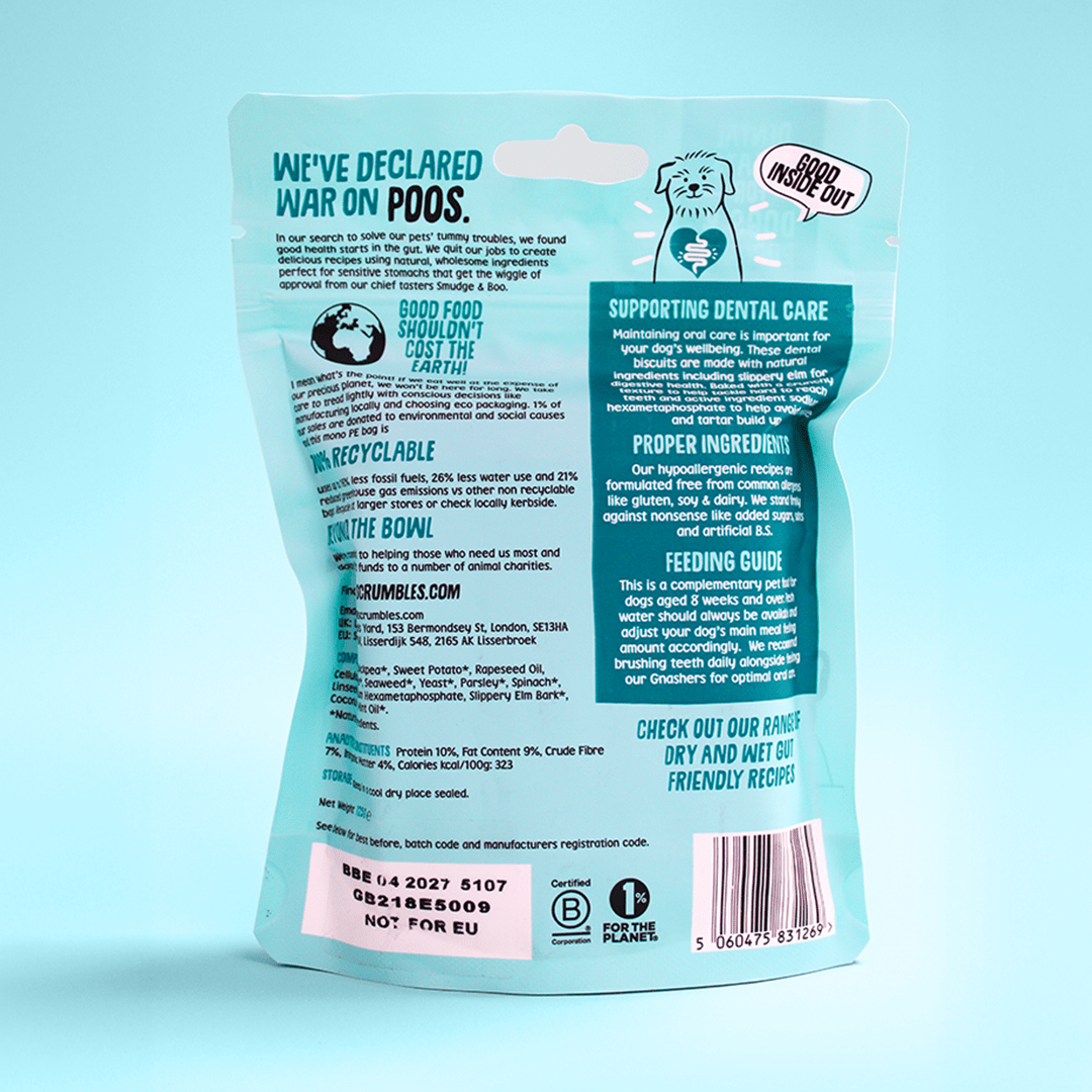 Gnashers Dental Dog Treats Ingredients