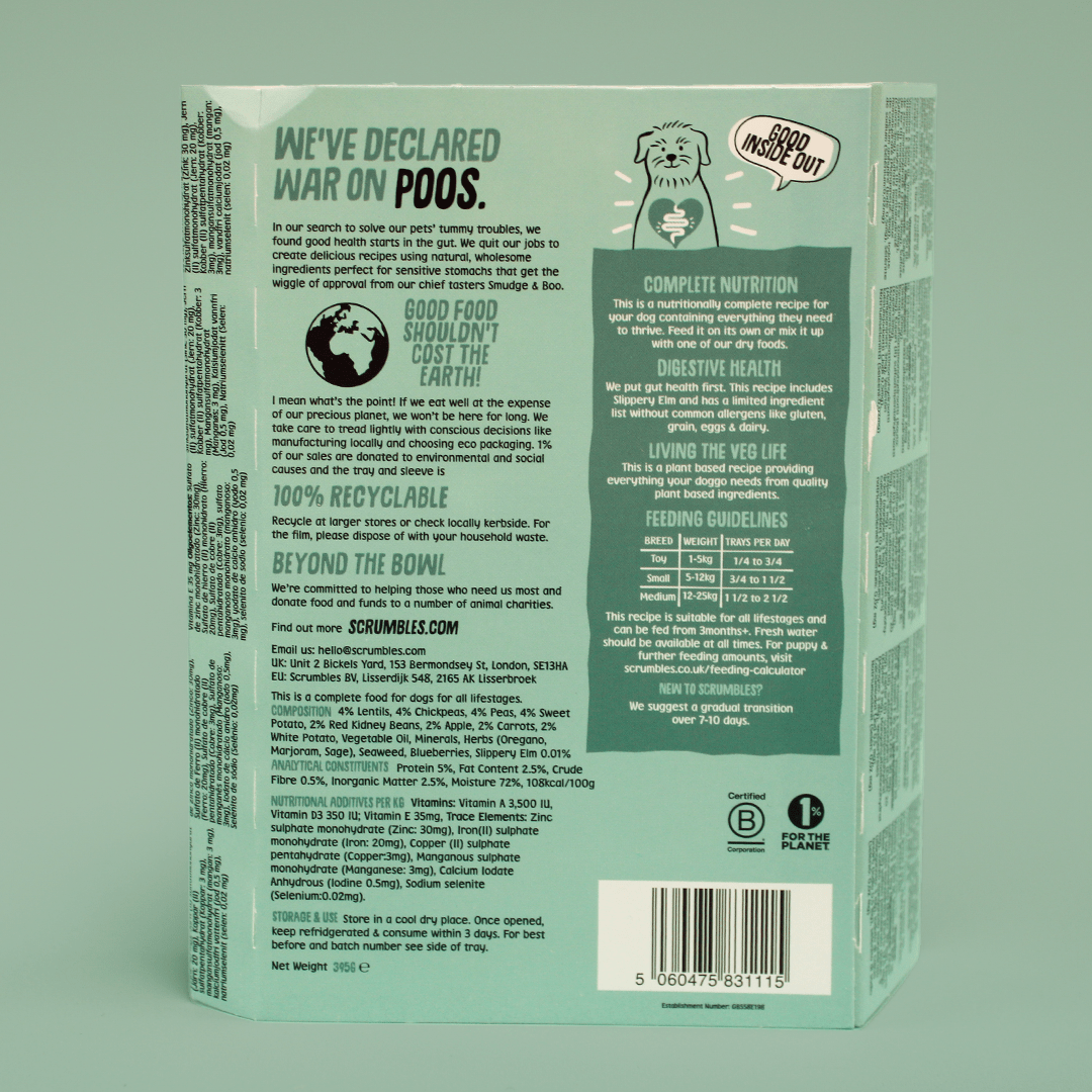 Veggie Medley Wet Dog Food Ingredients