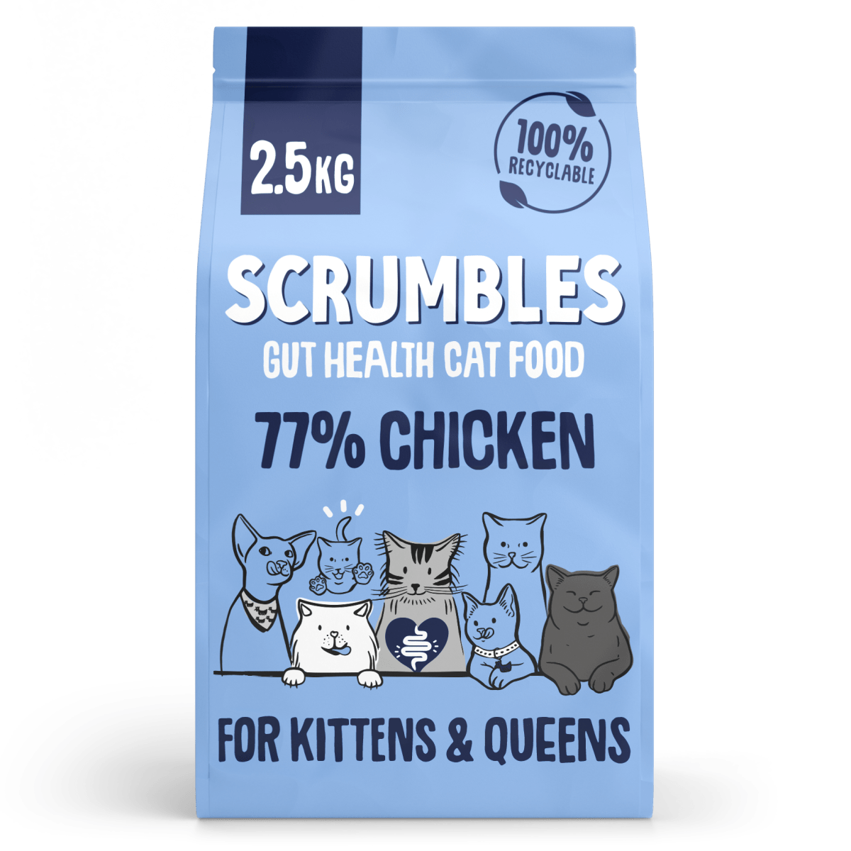 Kittens & Queens Dry Cat Food