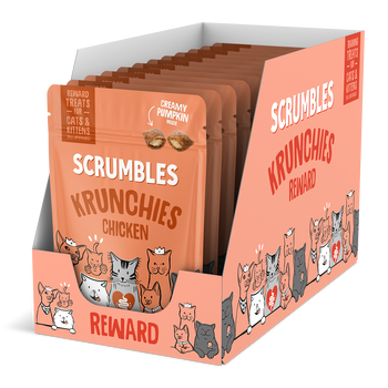 Chicken Krunchies: Pillow Cat Treats