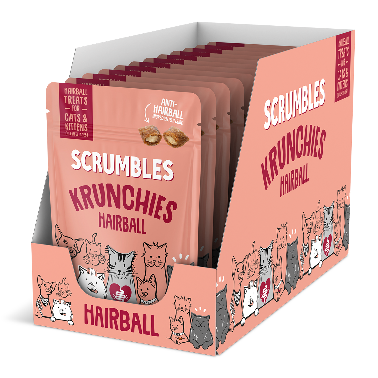 Krunchies: Cat Hairball Treats