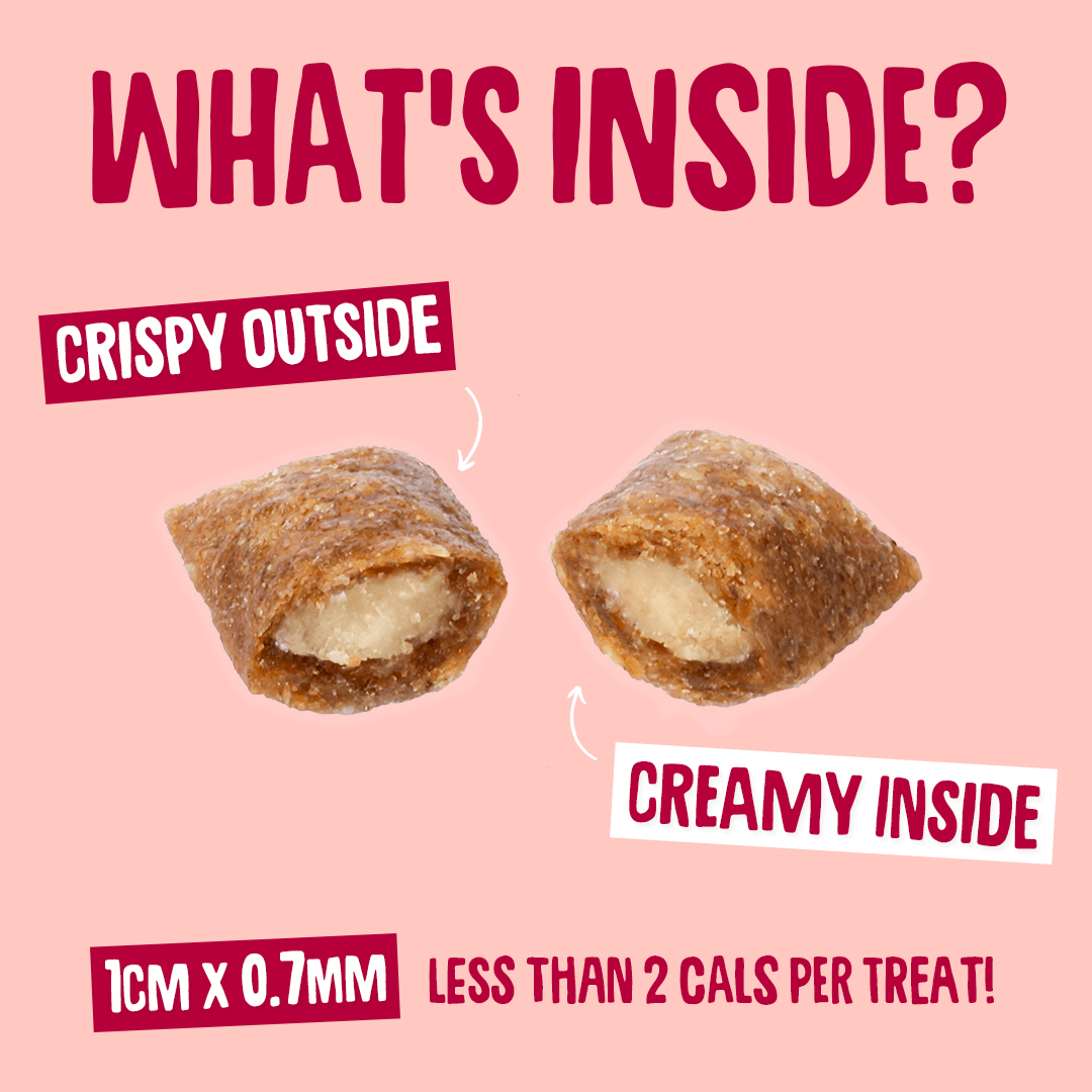 Hairball Krunchies Cat Treats Size