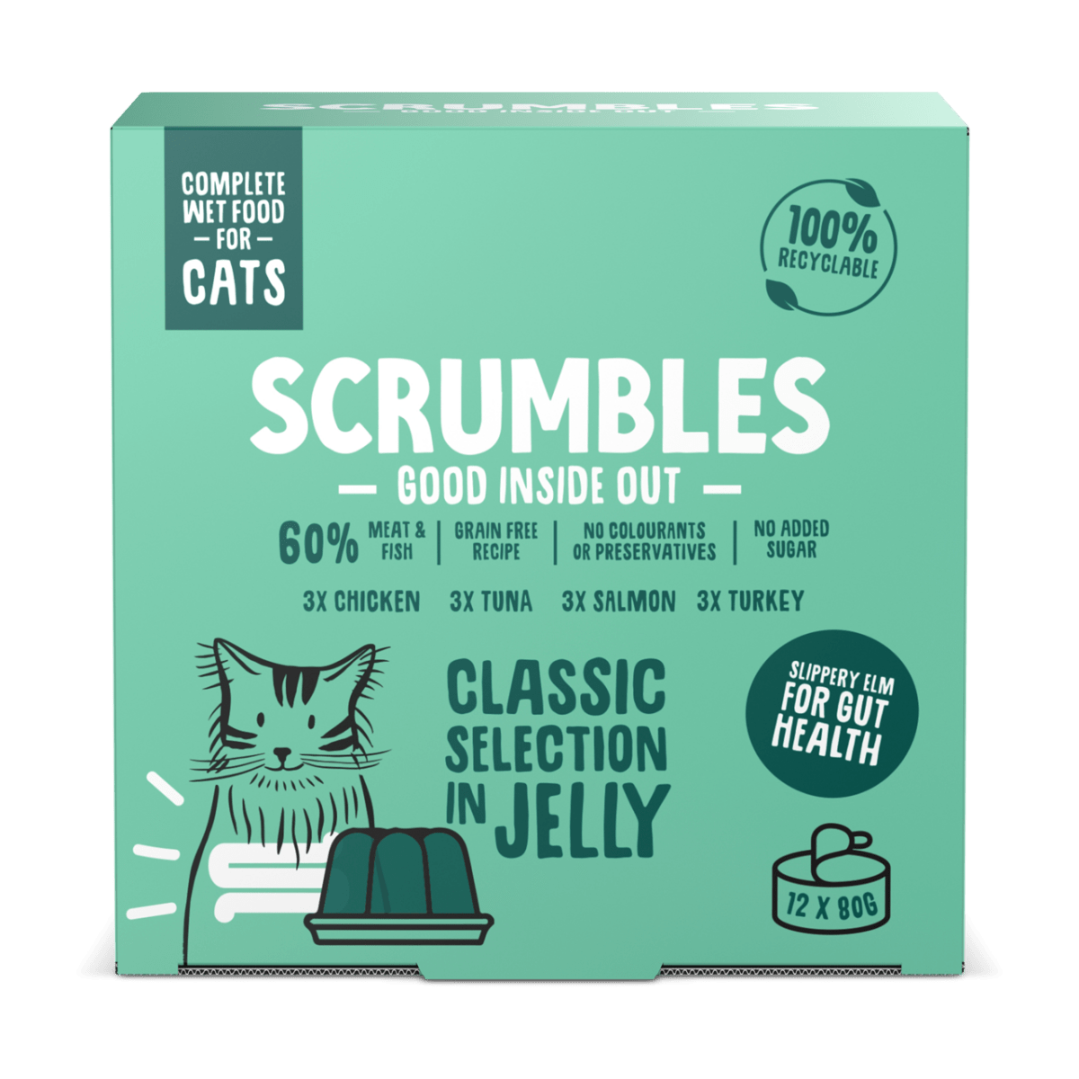 Scrumbles Gut Friendly Pet Food For Cats and Dogs