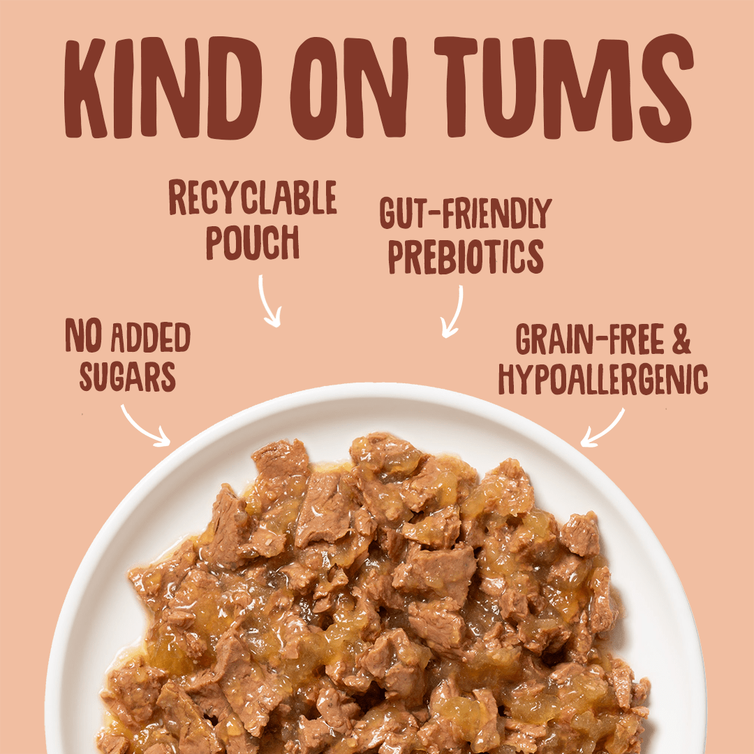 Wet Cat Pouches Poultry in Jelly Gut Friendly