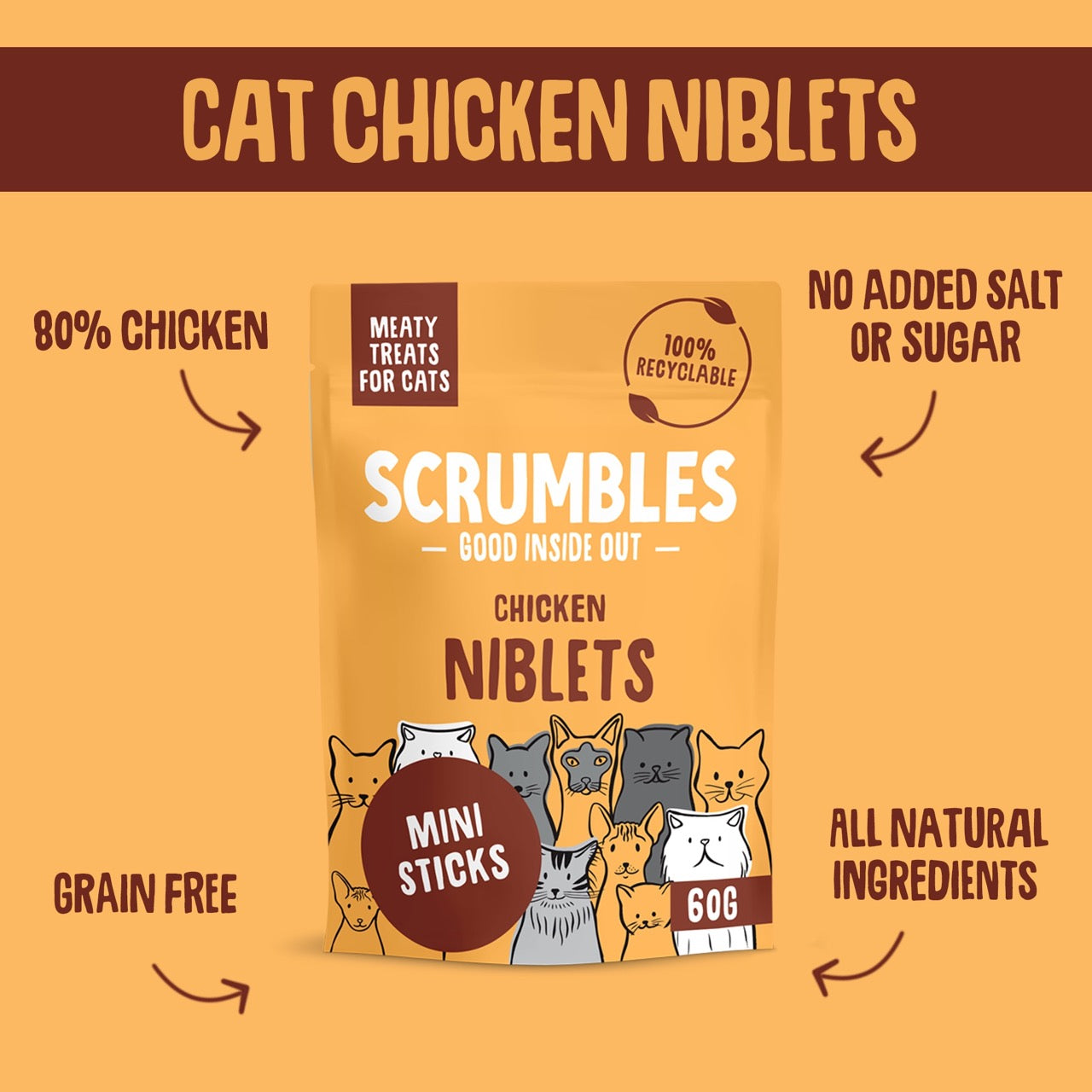 Nibbles cat outlet treats