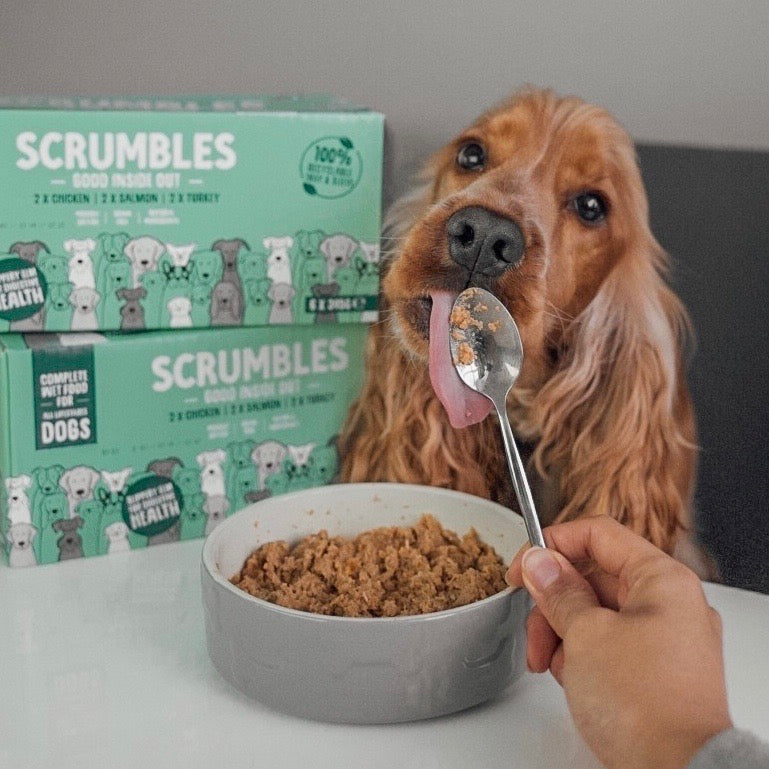 Scrumbles best sale dog food