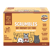 Wet Cat Tins Shredded Chicken in Broth