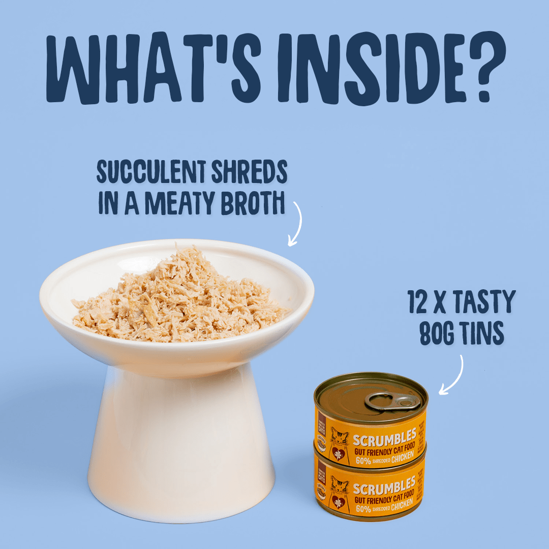 Wet Cat Tins Shredded Meat & Fish in Broth Whats Inside